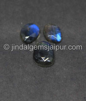 Blue Labradorite Rose Cut Slices